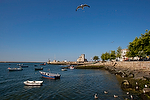 Europa;Portugal;Oporto;naturaleza_y_medioambiente;medioambiental;masas_agua;agua;rio;rios;Rio_Duero;delta;navegacion;navegando;barco;barcos;aves;pajaros;gaviota;gaviotas;volar;volando;muelle;puerto;gente;personas;pesca;pescadores