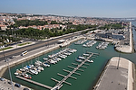 Europa;Portugal;Lisboa;agua;rio;rio_Tajo;Tejo;paisajes;paisaje_fluvial;delta;navegacion;navegando;barco;barcos;muelle;puerto;entorno_urbano;vista_aerea