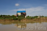 Asia;Camboya;Sudeste_Asiatico;tropico;zonas_tropicales;naturaleza_y_medioambiente;medioambiental;masas_agua;agua;rio;rios;casas_junto_al_rio;cultura;tradiciones;tradicional;casas_tradicionales;paisajes;paisaje_tropical;paisaje_fluvial;s;reflejos_en_agua