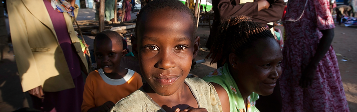 Mbiuni market day, Kenya