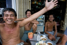 Friends meeting, Ho Chi Ming, Vietnam