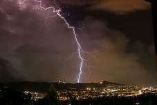 Storm, Barcelona, Spain