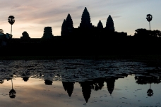 The Angkor temples